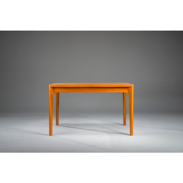 Extendable Teak Dining Table by Henning Kjaernulf for Vejle Stole & Møbelfabrik For Sale - Image 13 of 14