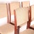 Superb set of 6 Danish rosewood chairs from the 1970s. Very elegant and slender, they have been reupholstered with a...