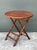 Mid-Century Modern Vintage Split Bamboo Folding Table For Sale - Image 3 of 12