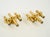 Three-Arm Brass Wall Lamps, 1960s, Set of 2 For Sale - Image 11 of 18
