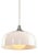 Large Space Age Pendant Light in White from Guzzini, 1970s For Sale
