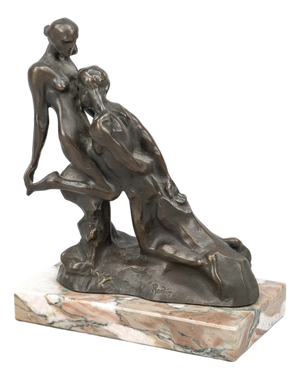 Auguste Rodin, Eternal Idol, 1986, Bronze