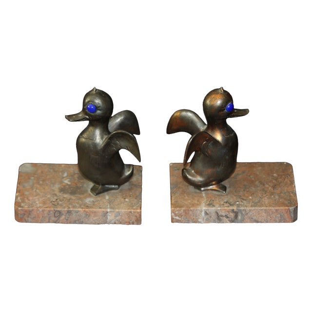 Duck Bookends, 1950s, Set of 2 For Sale