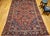 Vintage Persian Heriz Serapi Rug, Hand-Knotted Wool, Geometric Pattern, Rust-Red & Blue, 7x10 For Sale In Chicago - Image 6 of 18