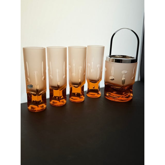 Mid-Century Victor Glasses by Valto Kokko for Iittala, Finland, 1960s, Set of 5 For Sale - Image 10 of 18
