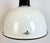 Soviet Industrial White Enamel Pendant Lamp, 1960s For Sale - Image 4 of 18