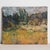 Textile Vintage Expressionist Landscape, Original Oil Painting by Leonard Bennetts, C. 1970s For Sale - Image 7 of 14