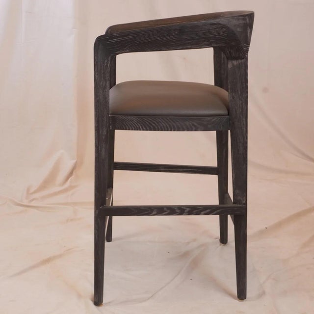 2020s Interlude Kendra Counter Stools, Set of 3 For Sale - Image 5 of 10