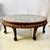1970s Chinoiserie Hollywood Regency Hand Carved Opium Coffee Table With Glass Top For Sale - Image 4 of 18