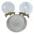 20th Century Porcelain Dinner and Dessert Plates from KMP Berlin, Set of 7 For Sale