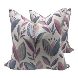 Sorbet Fryetts Leon Floral Pillows- A Pair