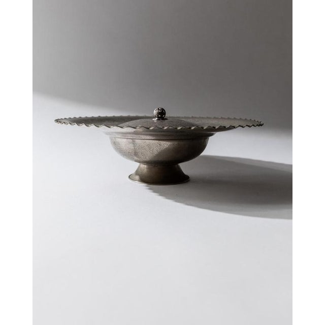 Vintage Silver Plated Lidded Bowl, 1960s For Sale - Image 5 of 11
