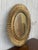 Mid-Century Modern 1960s Round Spanish Gilt Metal Sunburst Mirror For Sale - Image 3 of 8