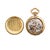 Ladies Art Nouveau Bucherer Lapel 18k Gold Enamel Bow Pin Vintage Pocket Watch For Sale In Houston - Image 6 of 11