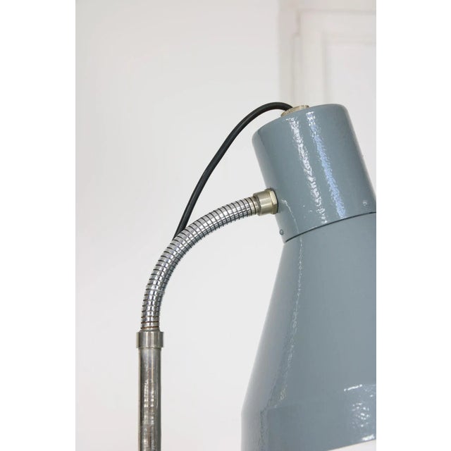 Vintage Industrial Adjustable Gooseneck Floor Lamp, 1970s For Sale - Image 6 of 17