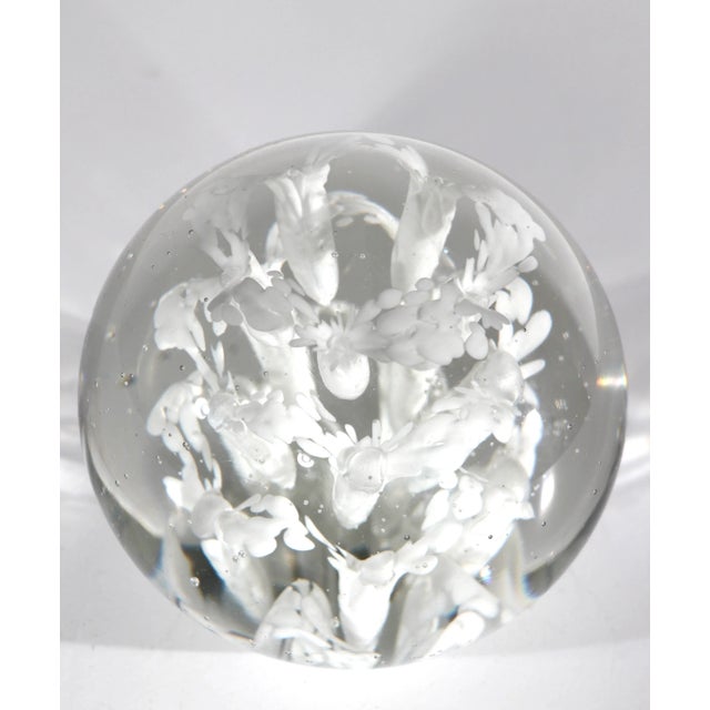 Large Art Glass Paper Weight For Sale In New York - Image 6 of 11