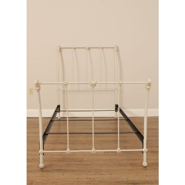 Victorian Style Twin Size Iron Bed Chairish