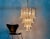 Large Murano Glass and Brass Chandelier, 1970s For Sale - Image 4 of 18