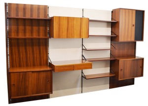 Wall Bookshelf, Italy, 1970s