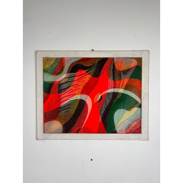 Isa Di Battista Gorini, Untitled, 1990s, Canvas For Sale - Image 3 of 5