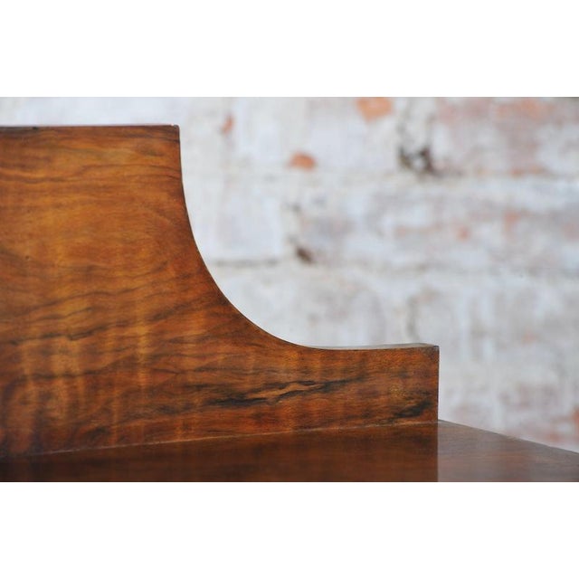 Art Deco Dressing Table in Walnut Veneer, Czech, 1930s For Sale - Image 18 of 18