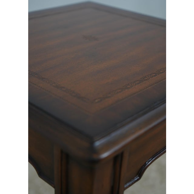 Maitland - Smith Maitland Smith Mahogany End Table Stand For Sale - Image 4 of 14