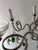 French Maison Baguès Murano Green Drops Beaded Scrolls Chandelier Rare C 1940 For Sale - Image 15 of 18