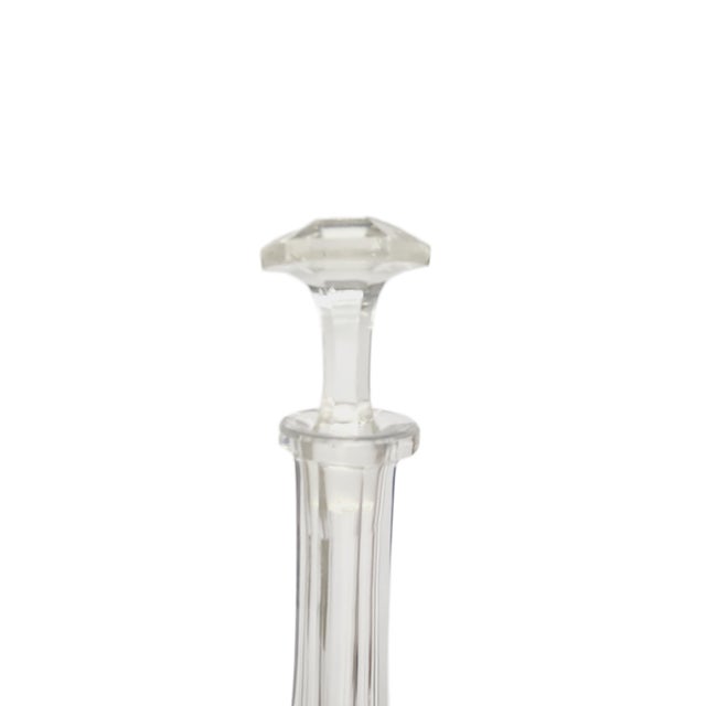Art Deco Crystal Silver Carafe, Denmark, 1950s For Sale - Image 4 of 13