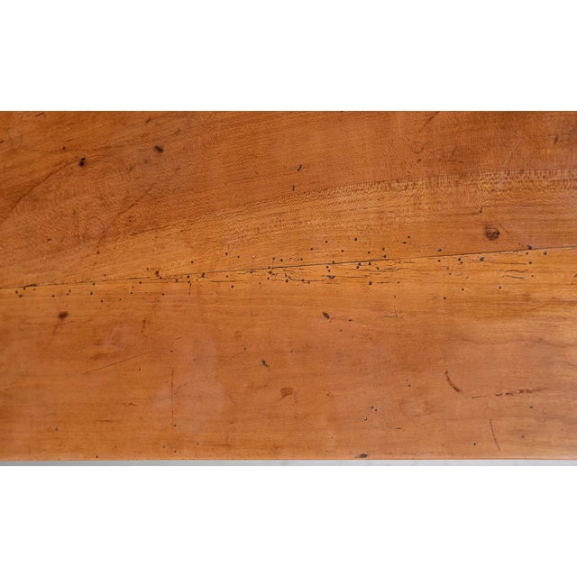 Late 18th Century Antique Louis XV Style Cherry Buffet/Sideboard Late 1700's For Sale - Image 5 of 7