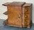 Art Deco Early 20th Century Pair of Art Deco Side Cabinets or Nightstands in Solid Walnut Burl For Sale - Image 3 of 18