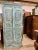 Blue Vintage Armoire Tall Artistic Carved Farmhouse Blue Patina Cabinet For Sale - Image 8 of 8