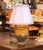 Bring warm Country French character to a bedroom, living room, or console table with this antique French confit pot table...