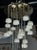 Modern Murano Glass Rostri Cup Suspension Chandelier For Sale In Dallas - Image 6 of 6