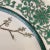 Vintage Famille Verte-Style Decorative Porcelain Plate – Made in Macau For Sale - Image 4 of 10
