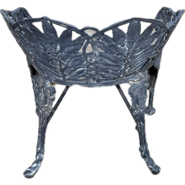 This "laurel" chair, after Coalbrookdale has the laurel back with berries and the griffin or sometimes written as a swan...