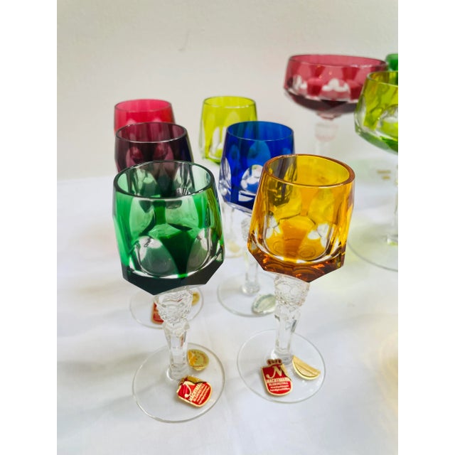 Lead Crystal Glasses from Nachtmann, 1960s, Set of 18 For Sale - Image 8 of 13