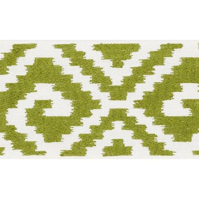 A wide linen tape with an ikat-like pattern that imparts a dash of boho chic. Sold as a 2-yard minimum Content: 80% Linen...