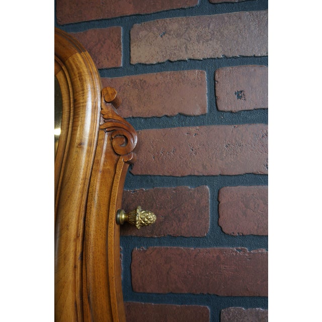 Antique French Rococo Chest of Drawers With Mirror For Sale - Image 6 of 8