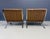Textile Pair of Early Barcelona Chairs by Ludwig Mies Van Der Rohe for Knoll, Circa 1959 For Sale - Image 7 of 13