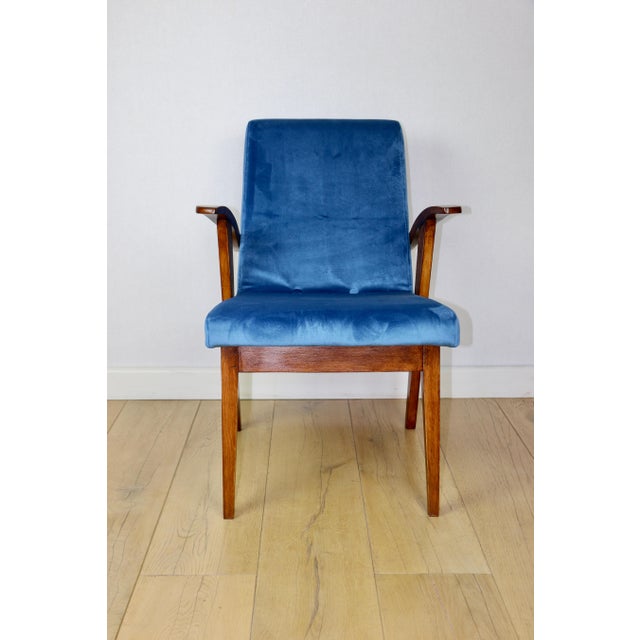 Vintage 300-123 Armchair by M. Puchała, 1970s For Sale - Image 4 of 10