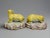 1990s Pair Vintage Wong Lee Leopard Figurines Hand Painted Porcelain Wl 1895 For Sale - Image 5 of 8