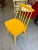 Mid-Century Modern 1970s Pair of Danish Yellow Mid Century Chairs- a Pair For Sale - Image 3 of 7