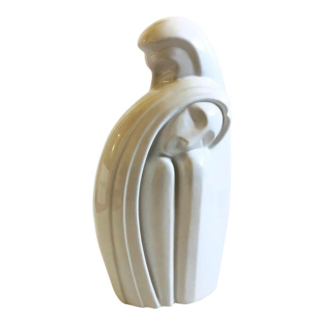 Large Postmodern Haeger Lovers Sculpture - 1990 For Sale