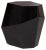 High Three Rocks Black Side Table by Insidherland For Sale