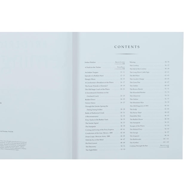 50 Great Masterpieces by Frederic Remington, by Louis Chapin. Softcover book, large poster size, suitable for framing. An...