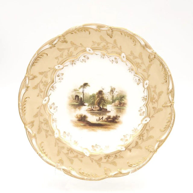 Set of 12 Dessert Plates, England Circa 1820 For Sale In San Francisco - Image 6 of 12
