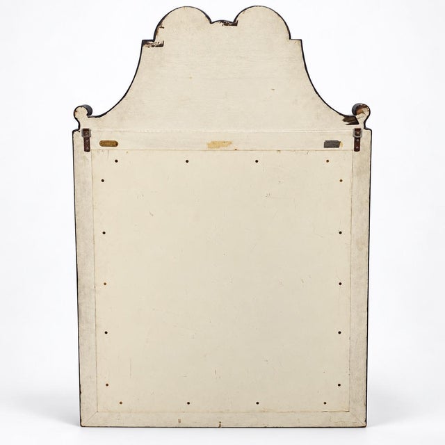 English Polo Ralph Lauren English Hunt & Hound Style Wall Mirror W/ Silver Nailheads For Sale - Image 3 of 6