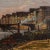 19th Century Antique Framed Twilight on the Seine Oil on Canvas by Luigi Craveri For Sale - Image 4 of 11