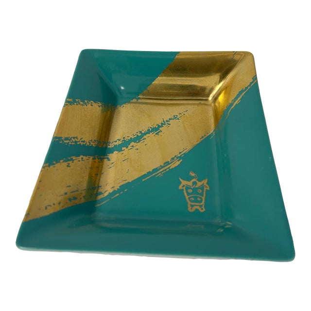 Tiffany and Company Small Rectangular Porcelain Dish For Sale