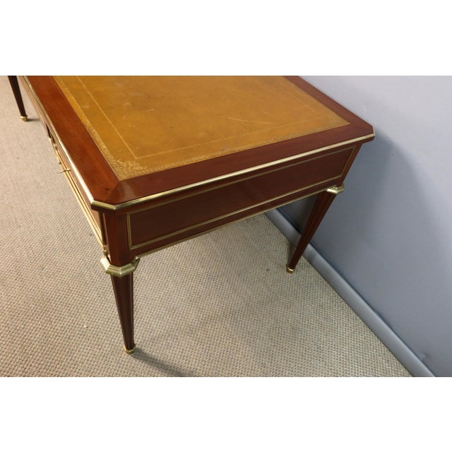 Large Louis XVI Style Desk, 1950s For Sale - Image 6 of 12